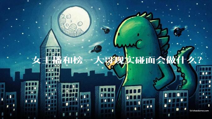 女主播和榜一大哥现实碰面会做什么？